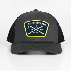 Grundens Gaff Trucker 312 Hat Charcoal/Black One Size - 50256