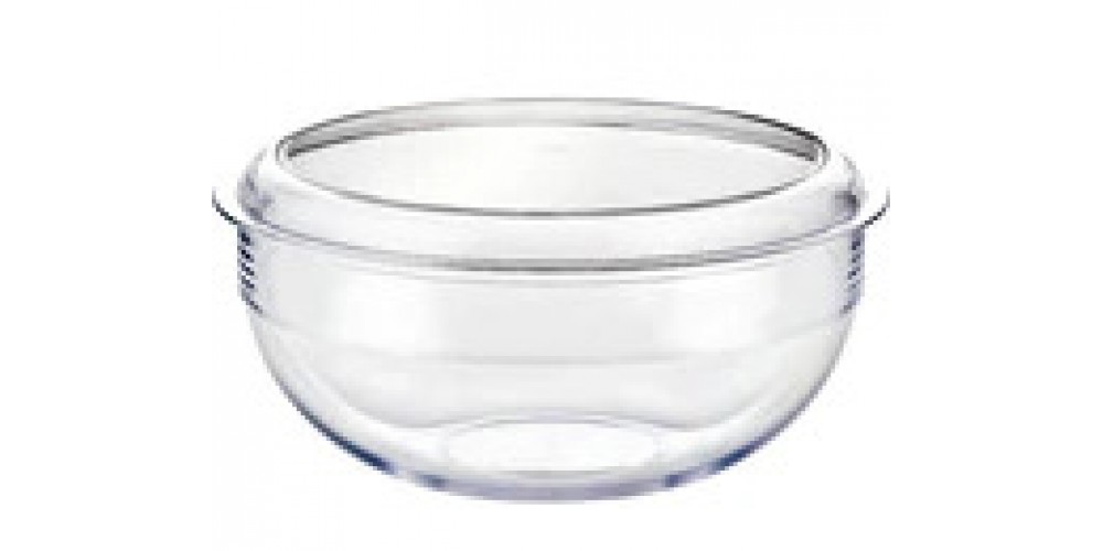 Palm Unbreakable Salad Bowl With Clear Lid