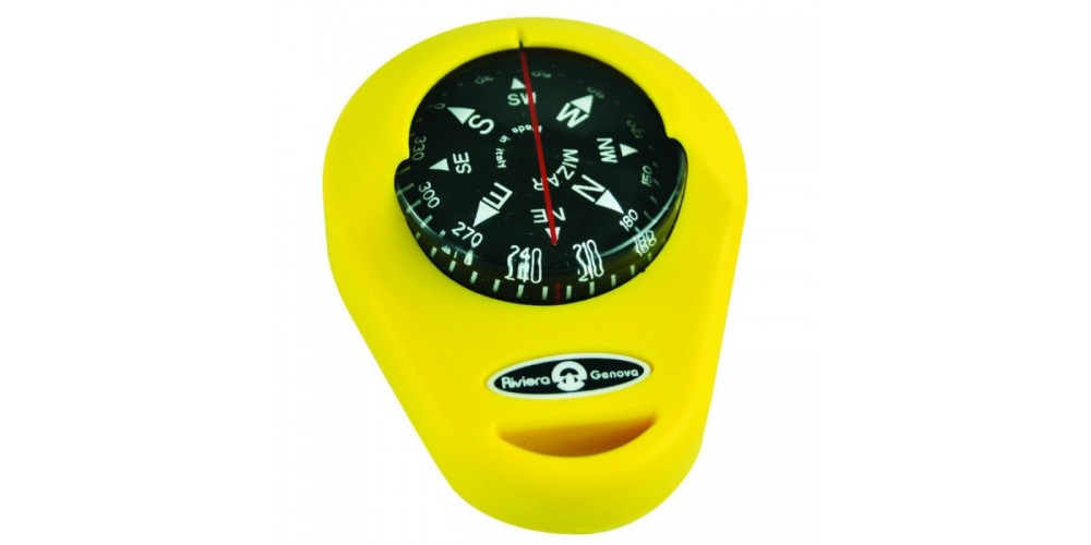 Riviera Handbearing Compass Mizar Yellow