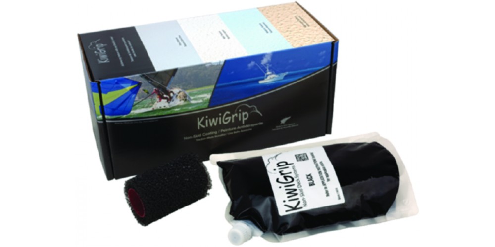 Kiwigrip Anti-Slip Deck Coat Black 4L