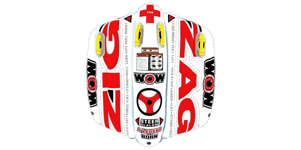 Wow Zig Zag Slalom Towable-121050