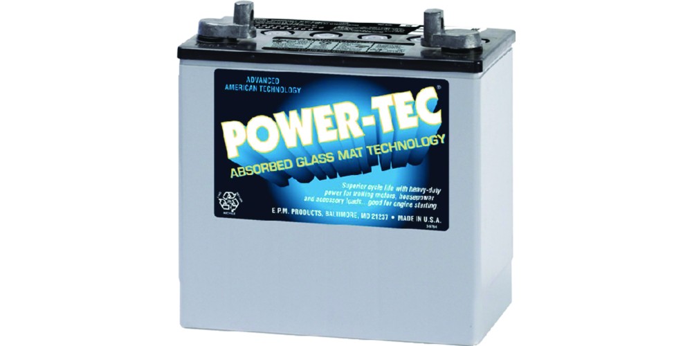 Power-Tech AGM Battery U1 Dinghy/Infl.