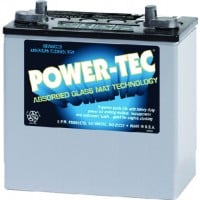 Power Tech Agm Battery U1 Dinghy Infl-8AU1