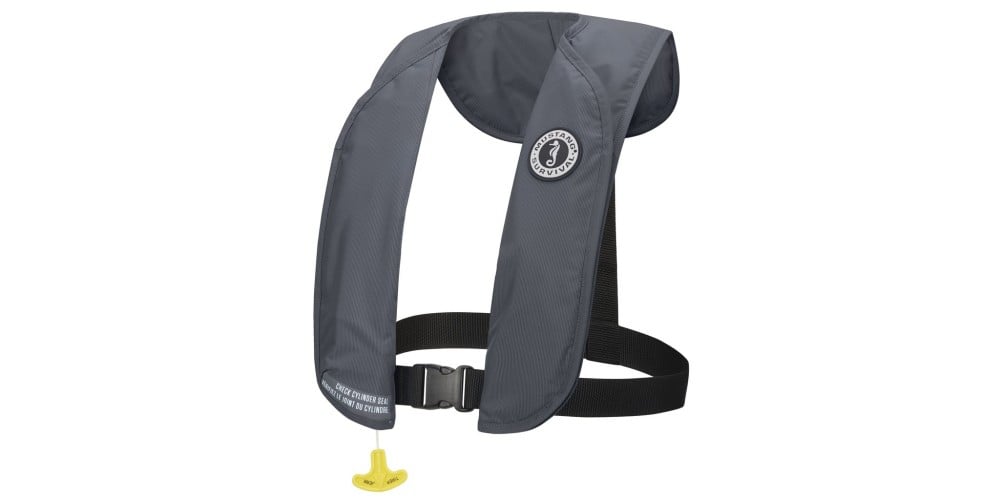 Mustang MIT 70 Automatic Inflatable PFD Lifevest MD4032 - Admiral Gray