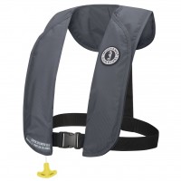 Mustang MIT 70 Automatic Inflatable PFD Lifevest Admiral Gray-MD4032