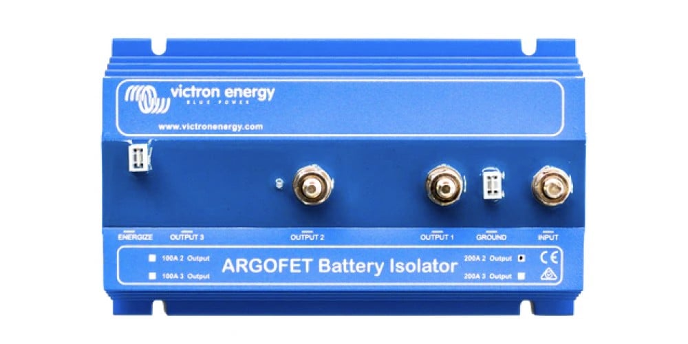 Victron Argofet Battery Isolator 200-2 Two Batteries 200A - No Voltage Loss - ARG200201020