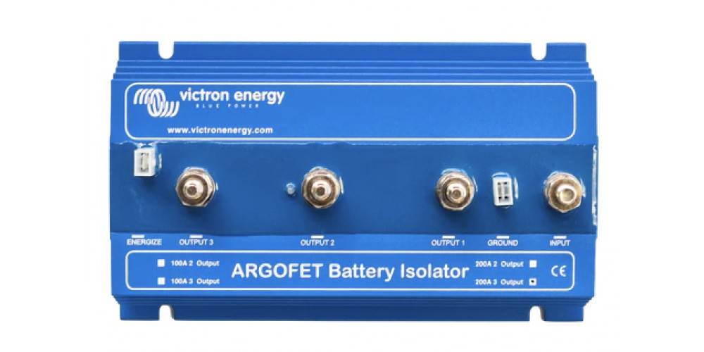 Victron Argofet Battery Isolator 200-3 Three Batteries 200A - Low Voltage Loss - ARG200301020