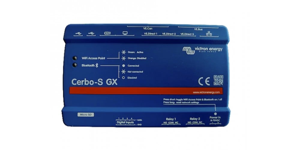 Victron Cerbo-S GX No Temp/Tank Inputs - BPP900450120