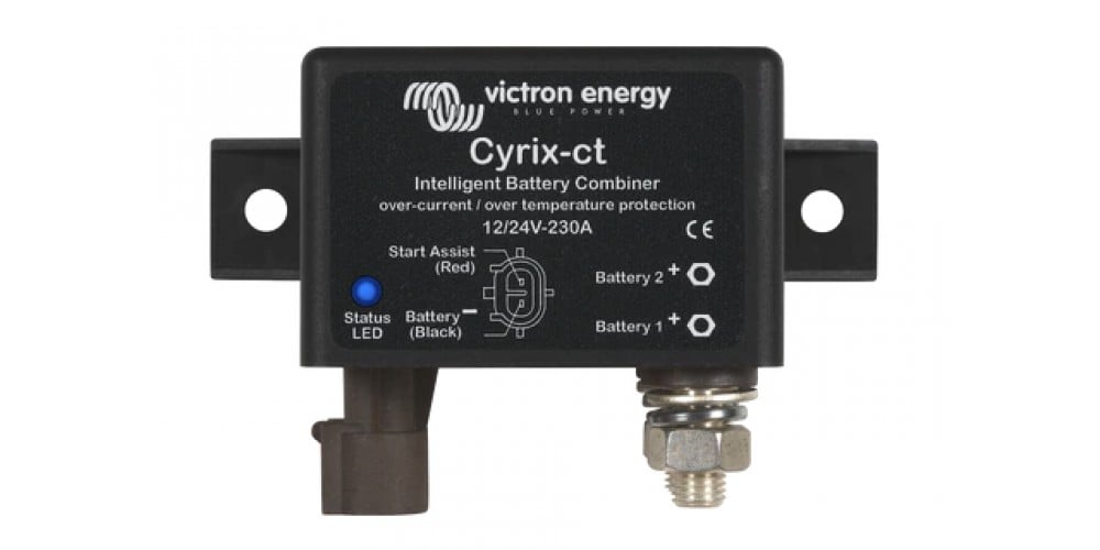 Victron Cyrix-CT 12/24V-230A Intelligent Battery Combiner - CYR010230010