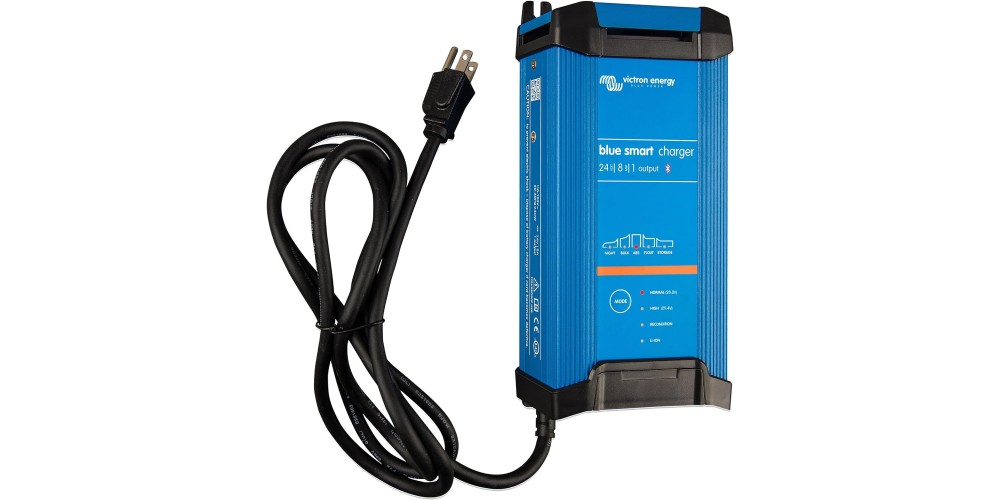 Victron Blue Smart IP22 Charger 24/8(1) 120V NEMA 5-15 - BPC240845102
