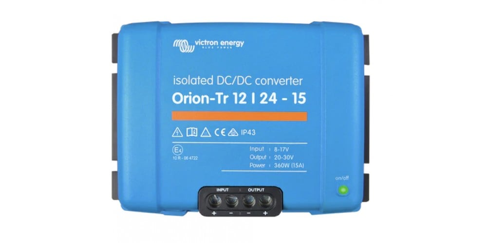Victron Orion-Tr 12/24-15A (360W) Isolated DC-DC Converter - ORI122441110