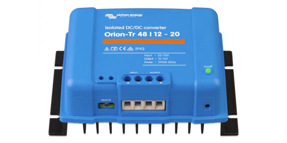 Victron Orion-Tr 48/12-20A (240W) Isolated DC-DC Converter - ORI481224110