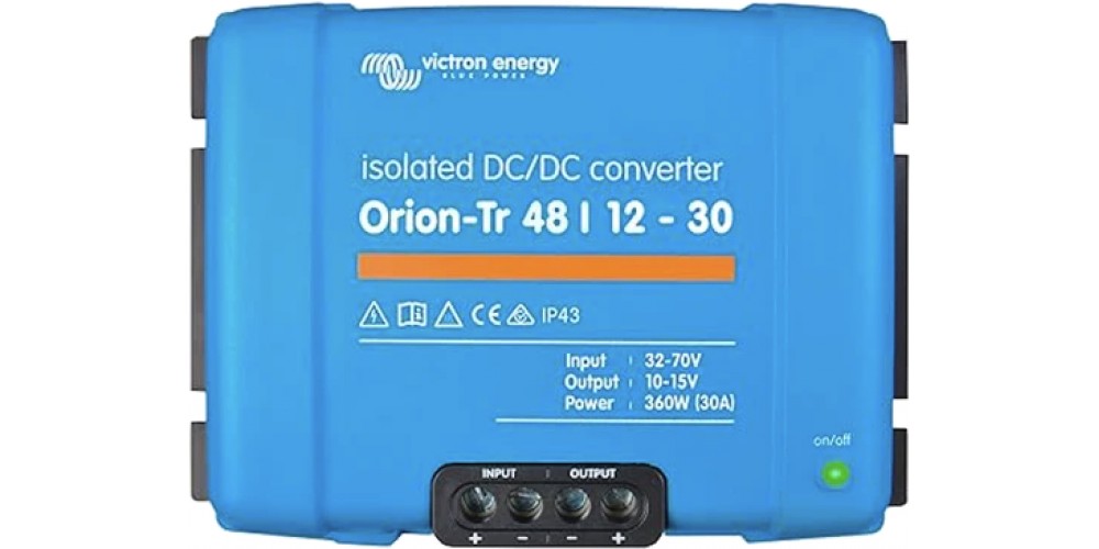 Victron Orion-Tr 48/12-30A (360W) Isolated DC-DC Converter - ORI481240110