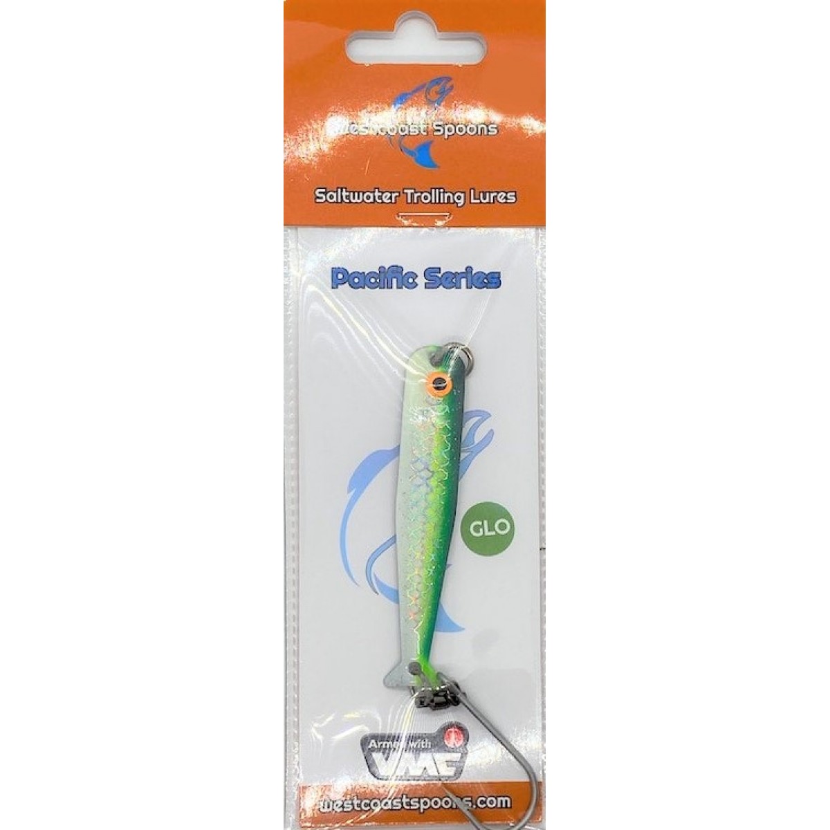 Westcoast Pacific Series Spoon Lure Size 4 Herring Aid - PS4