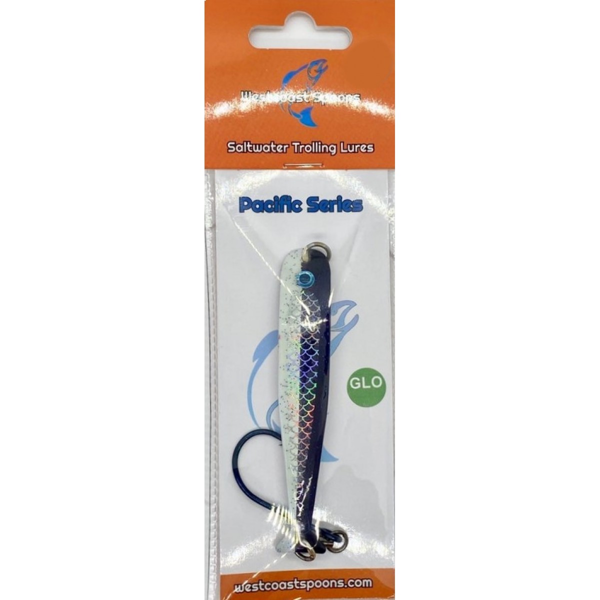 Westcoast Pacific Series Spoon Lure Size 3 Midnight Rider - PS3