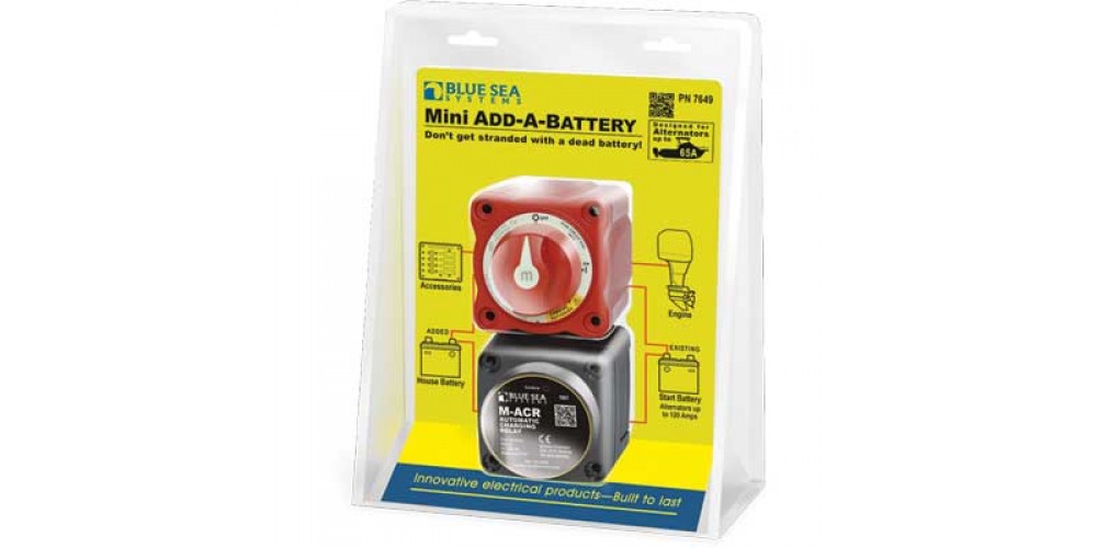 Blue Sea Mini Add-A-Battery Kit BSS7649