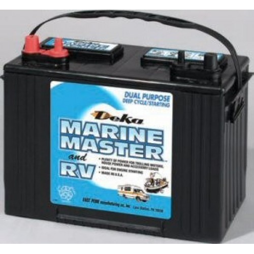 Deka 12 Volt Dual Purpose Marine Battery - 27 Series ...