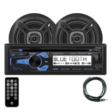 Dual CD Receiver With Bluetooth And Speakers-MCP1237BTB
