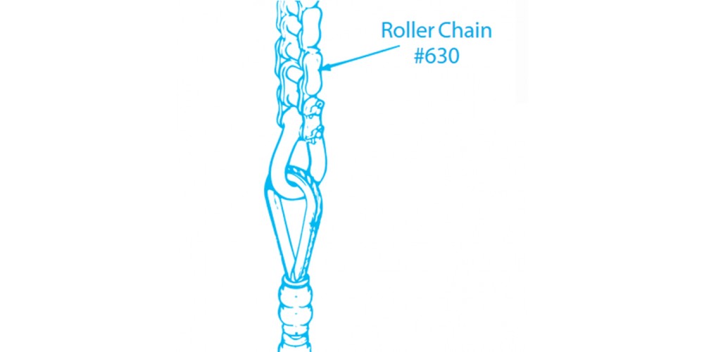 Edson 5/8 #50 Steering Chain