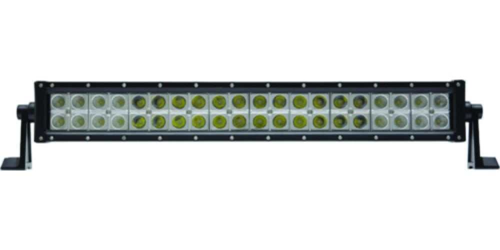 Seachoice 51671 LED Spot Flood Light Bar Black Housing 40 LEDS
