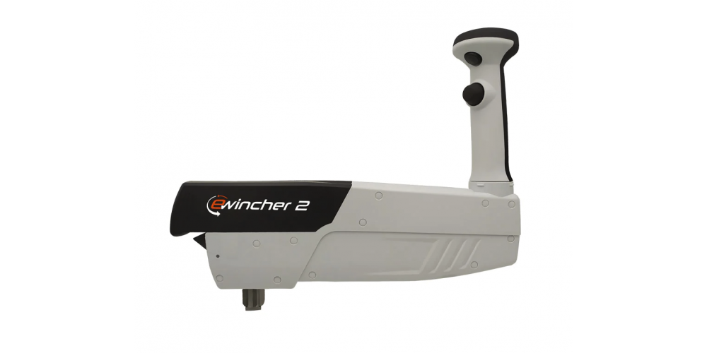 eWincher2 Electric Winch Handle - White/Black - EWINCHER2BW