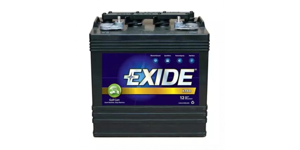 Exide 6V 226Ah/135Rm Dp Cycl Battery