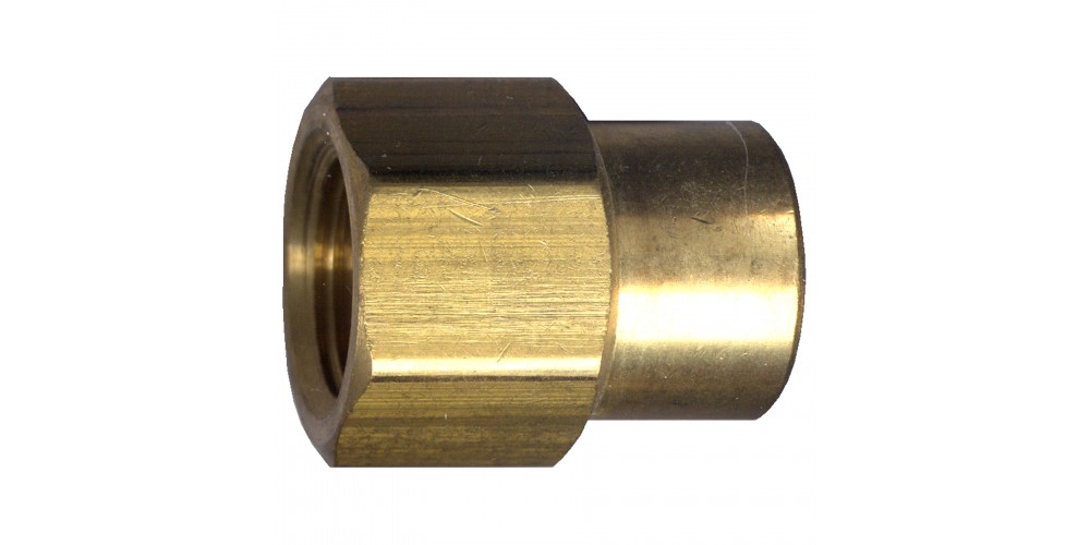 Fairview Red 3/4X1/2 Coupling