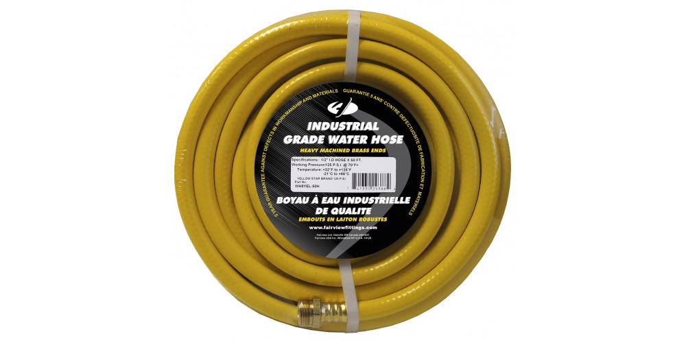 Fairview 1/2 X50'Yel.Water Hose