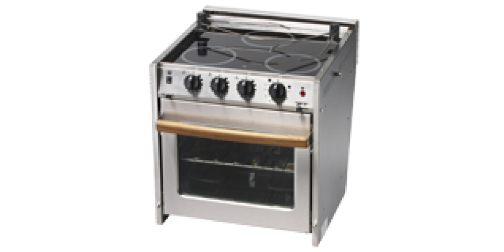 Force 10 Electric Stove - 3 Burner Gimballed