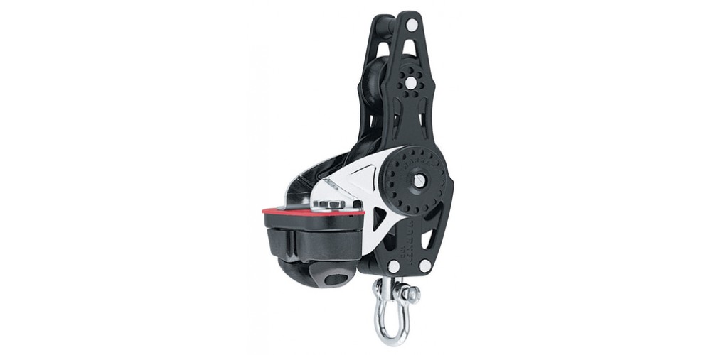Harken 57mm Carbo Fiddle With Cam Cleat And Becket