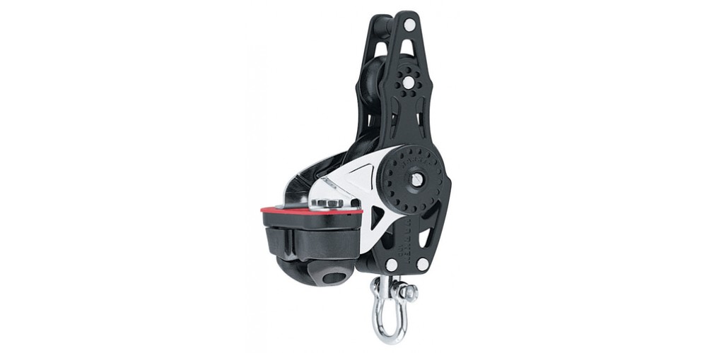 Harken 40mm Carbo Fiddle With Cam Cleat And Becket