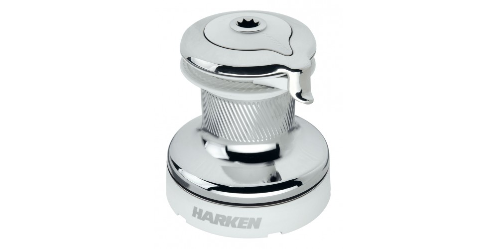 Harken Radial 2 Speed Chrome Self-Tailing Winch White RAL9003