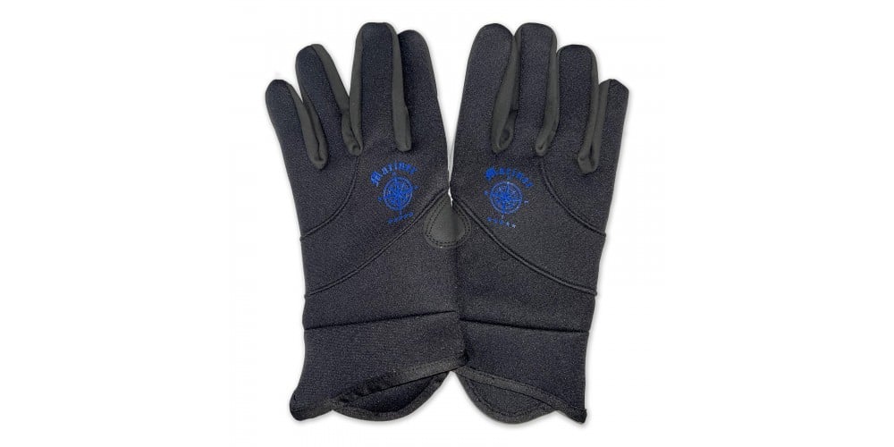 Mariner Full Fingers Neop Sailing Gloves Black/Gray Size S - 641013