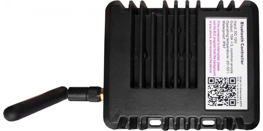 Marine Sport RGB Bluetooth Controller, 2 Output - MSUWBTC12V
