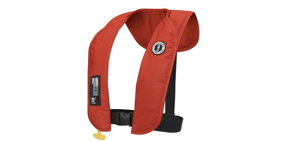 Mustang Survival MIT 70 Automatic Inflatable PFD Red - MD4042