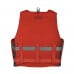 Mustang Survival Livery Foam Vest Red Size M/L - MV7010