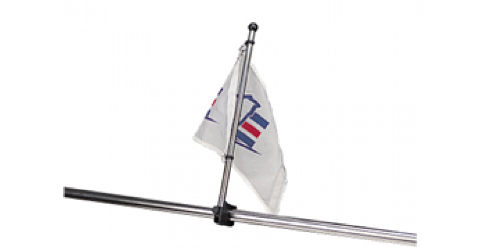 Seadog Clamp Flag Pole Adjustable 1/2"