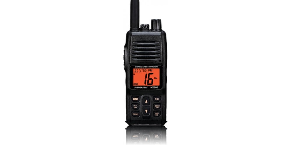 Standard  Horizon HX380  5 Watt Handheld Commercial VHF with LMR Channels